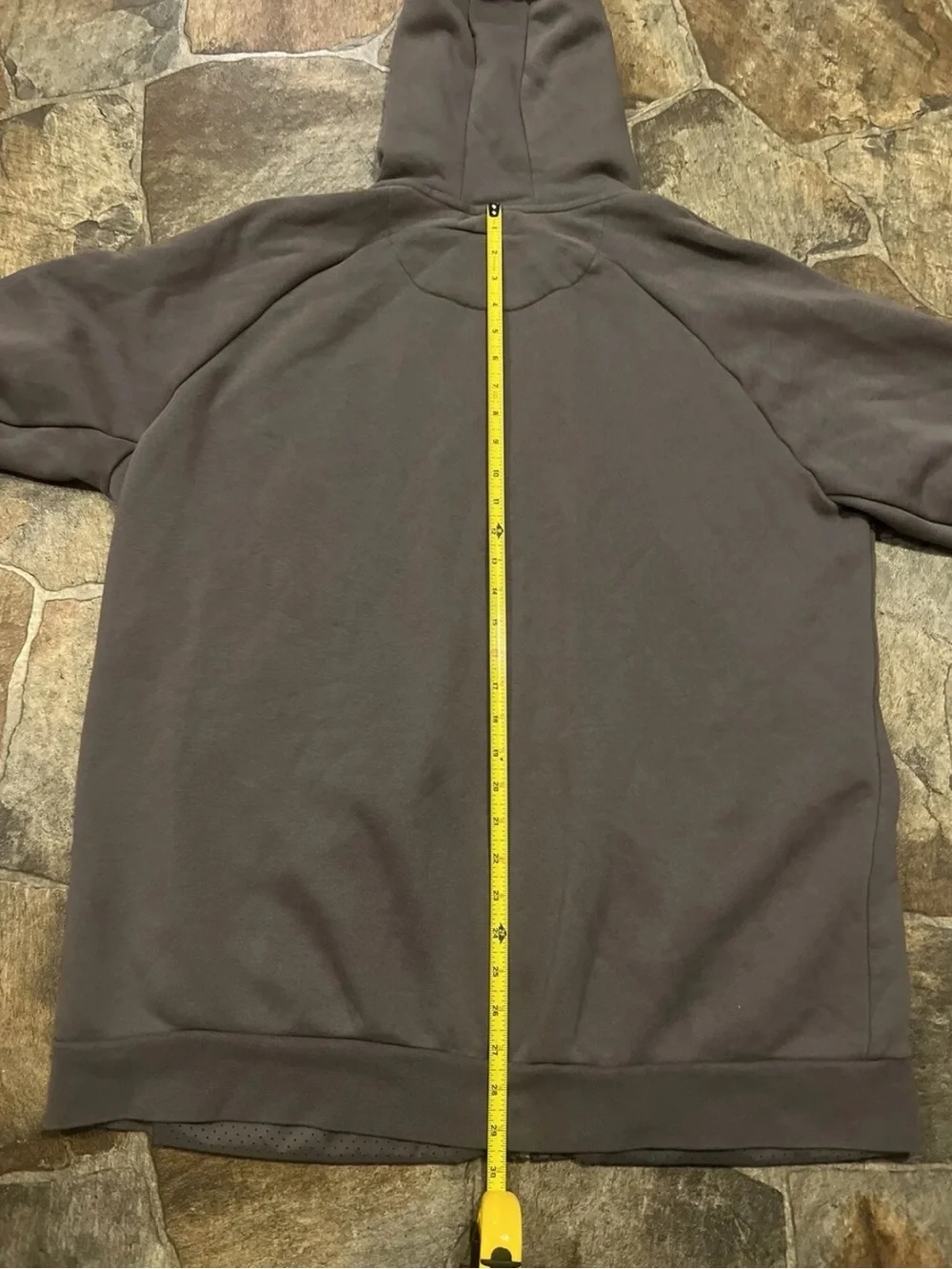 Jordan Two3 Mens Rare Hooded Logo Fleece FZ Grey Athletic Jacket!!(XXL)